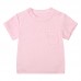 【3M-3Y】Unisex Baby Comfortable Solid Color Short Sleeve T-shirt