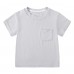 【3M-3Y】Unisex Baby Comfortable Solid Color Short Sleeve T-shirt