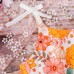 【0M-18M】Baby Girl Cute Floral Butterfly Stripe Print Suspender Romper