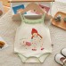 【3M-24M】Baby Girl Cute Cartoon Print Suspender Romper