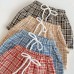 【3M-3Y】Unisex Baby Casual Plaid Breathable Shorts