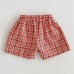 【3M-3Y】Unisex Baby Casual Plaid Breathable Shorts