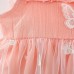 【9M-3Y】2-piece Baby Girl Sweet Butterfly Print Ruffle Sleeveless Dress With Hat