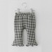 【3M-3Y】Baby Girl Casual Cotton Solid Color Breathable Flare Pants