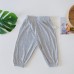 【3M-3Y】Unisex Baby Cotton Solid Color Thin Breathable Pants