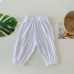 【3M-3Y】Unisex Baby Cotton Solid Color Thin Breathable Pants