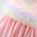 【9M-3Y】Baby Girl Sweet Ruffled Mesh Suspender Princess Dress