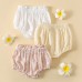 【3M-3Y】Baby Girl Cotton Multicolor Shorts