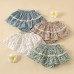 【3M-3Y】Baby Girl Cotton Floral Ruffle Shorts