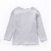 【6M-3Y】Baby Girl Cotton Multicolor Unicorn Embroidered Round Neck Long Sleeve T-shirt