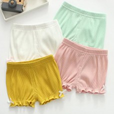 【6M-3Y】Baby Girl Cotton Multicolor Shorts
